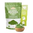 Matcha Tee Pulver Bio - Premium-Qualität - 50g. Original Green Tea aus Japan. Japanischer Matcha ideal zum Trinken. Grüntee-Pulver für Latte, Smoothies, Matcha-Getränk. Hergestellt in Uji, Kyoto.