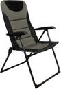 Homecall XL Highback Folding Garden Camping Chair Steel Rip Stop  Mesh Padded 
