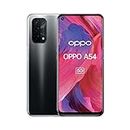 OPPO A54 - Smartphone 5G Débloqué - Téléphone Portable - 64 Go - Écran Ultra Fluide - Quadruple Capteur Photo 48 MP - Processeur Qualcomm Octa-Core - Ultra Grand Angle 8 MP - Autonomie 2 Jours - Noir