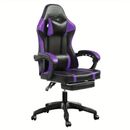 Video Game Chair For Adults, Computer Chair Gaming Chairs, Adjustable Lumbar