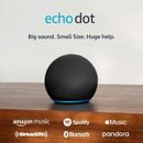 New Amazon Echo Dot 5th Generation Smart Speaker  Charcoal Blue & White
