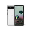 Google G1AZG Pixel 6a – Unlocked Android 5G Smartphone with 12 megapixel Camera and 24-Hour Battery – Chalk, 128GB