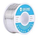 SainSmart 0.6mm Solder Wire 63/37 Tin/Lead Sn63Pb37 with Flux Rosin Core for Electrical Soldering (100g /0.22lbs)