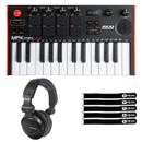 Akai Professional MPK Mini Play MK3 Mini Keyboard with DJ Headphones