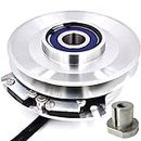 HD Switch 5100875SM BIGBearing HiTorque Billet Pulley Electric PTO Clutch fits Ferris iS2000Z iS3100Z Snapper Simplicity Cobalt Mowers 5100875 Warner 5218-158 w/Larger Replaceable Pulley Bearing
