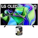 LG OLED48C3PUA OLED evo C3 48 Inch HDR 4K Smart OLED TV 2023 (Renewed) Bundle with 2 YR CPS Enhanced Protection Pack