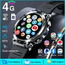 4g lte android smartwatch 1.39 "gps dual kamera wifi sim nfc robuste 16g-rom google play app