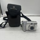 Canon Silver PowerShot A75 3.2MP Digital Camera W Case Av Cord Tested Works