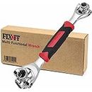 FIX-IT Gifts for Men Universal Socket Wrench - Multifunction Socket Wrenches Tool Mens Gifts for Dad Gifts for Men Who Have Everything, Birthday Gifts for Men Gadgets for Men, Christmas Gifts for Him