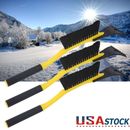 2-in-1 Ice Scraper with Brush for Car Windshield Snow Remove Frost Broom Cleaner