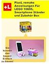 PlusL remake Anweisungen Für LEGO 10695,Smartphone Ständer und Zubehör Box: Sie konnen die Smartphone Ständer und Zubehör Box aus Ihren eigenen Steinen zu bauen! (German Edition)