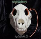 Máscara Calavera de Lobo Skully Perro Canino Peludo Cosplay Disfraz Cabeza Skulldog En busca