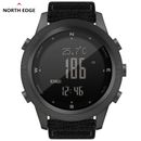 NORTH EDGE APACHE Men Digital Watch Altimeter Barometer Compass Sport Watches