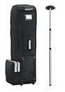 JEF WORLD OF GOLF Travel Cover and Club Protector Combo Set, Black (JR1072)
