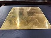 VAKOOBA Brass Sheet 0.5mm x 100 mm x 100mm
