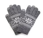 Alta AR1028103 Gloves, Gray, Free Touchtech 2018, Compatible with Touchscreen