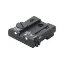 LPA TPU Adjustable Rear White Dot Sight Set For Glock 17-23 25-32 34 35 Black TPU32GL30