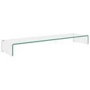 Orren Ellis TV Stand Monitor Riser Clear Glass Laptop Desk Shelf Multi Colors/Sizes Glass | 11.81 H in | Wayfair 5BE530D736694ACD9B2D0D40DD1863D1
