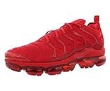 Nike Men's Air Vapormax Plus Shoes, University Red/University Red, 12