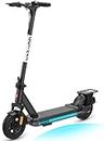 Gotrax Eclipse Ultra Electric Scooter, 500W Motor 32 KM/H Top Speed, Up to 45-61KM Long Range 10" Pneumatic Tire with Front and Rear Double Suspension, Foldable E Scooter for Adult Black