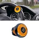 Oshotto I-QUE Compact Power Handle (SK-019) Car Steering Spinner Wheel Knob Compatible with Fiat Avventura (Wooden)