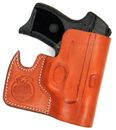 CEBECI FRONT POCKET BROWN LEATHER CCW CONCEALMENT HOLSTER for WALTHER CCP