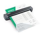 Plustek S410 Plus - Small USB Portable Sheet-Fed A4 Document Scanner for Windows 7 / 8 / 10 / 11 , OCR Software Include