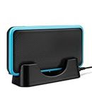 TNP New 2DS XL Charger Dock - USB Charging Stand and Vertical Storage Cradle Station with Charging Port Cable Accessories for New Nintendo 2DS XL LL 2017 (Black)