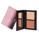 HAUS LABORATORIES By Lady Gaga: Head Rush Blush & Highlighter Duo | Matte, Colourfast Blush and Luminous Highlighter, Various Palettes, Dosageable Glow, Vegan and Cruelty-Free | 0.38 oz