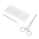 Piercing Kit, 23PCS Professional Stainless Steel Body Piercing Tool Kit Include Piercing Pliers, Piercing Needles, Piercing Jewelry for Nose/Ear/Lip/Belly/Navel/Tongue