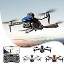 Drone with Camera 4K - Aerial Photography Drones with Camera, Foldable FPV RC Quadcopter with Altitude Hold, Headless Mode, Start Speed Adjustment, Foldable Remote Control Camera Drone for Adults