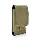 Homava Army Camo Molle Bag for Mobile Phone Belt Pouch Holster Cover Case, 16.5 X 9.5 X 2.5 cm, Green