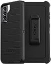 OtterBox Defender Case & Belt Clip/Kickstand for Samsung Galaxy S21 Plus 5G (ONLY) Non-Retail Packaging - Antimicrobial - Black