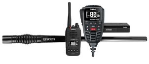 Uniden XTRAK 80 PRO In-Vehicle Radio, XTRAK 50 PRO Handheld Radio and ATX970S