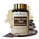 Neuherbs Shilajit Gold Ultra With Better Absorption | 100% Natural Ayurvedic Shilajit Capsules For Strength, Stamina & Energy (60 Capsules Pack of 1)