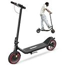 iScooter i8L Electric Scooter - 30 KM Range & 25 KM/H, 500W Peak Motor, 8.5" Pneumatic Tires, Lightweight Commuting E-Scooter with Drum & Disc Brake Systems, Folding Electric Scooter for Adults & Kids