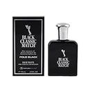PB ParfumBelcam - Black Classic Match Eau de Toilette Body Spray for Men, Inspired by Polo Black 2.5 Fl Oz