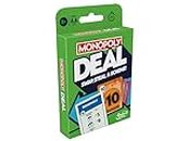 Monopoly Deal Card Game | Quick-Playing Card Game | Fun Games for Families and Kids | Ages 8 and Up | 2 to 5 Players | 15 Mins. | Travel Games - Bil