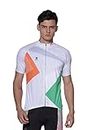 HYVE Indian Aero Custom Cycling Jersey for Mens with Super Premium Fabric (Large) Multicolour