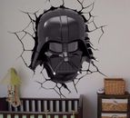3D Darth Vader Full Color Decal, Star Wars Full color sticker, wall art cn 051