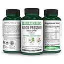 Siberian Green Blood Cardio Pressure Herbal Support - Hawthorn, Hibiscus, Garlic - 60 Capsules - Traditional Siberian Formula