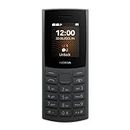 Nokia 105 4G 2023 Telefono Cellulare Dual Sim, Display 1.8" a colori, Charcoal [Italia]