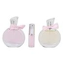 Perfume Gift Sets for Women, Flower Fragrance Elegant Long Lasting Perfume Spray, Ideal Beauty Gift for Birthday, Anniversary