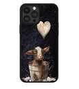 Baby Goat Sky Moon Phone Case for iPhone 11 12 13 14 Pro Max and Plus Versions