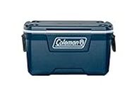 Coleman Unisex Xtreme Cooler, Large Cooler Box Capacity, PU Full Foam Insulation, Cools up to 5 Days, Portable Cool Box, Perfect for Camping, Festivals and Fishing, Blue, 66 L