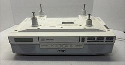 Sony Under Cabinet Clock Radio CD Player Kitchen Spacemaker ICF-CD523 TESTED