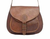 Women's Vintage Leather Handmade Messenger Crossbody Tote Handbag Boho Purse 