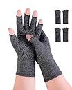 Donfri 2 gants de compression pour l'arthrose - soulagement de la douleur - pour jeux vidéo, hommes et femmes - antidérapants - pour l'arthrose - Taille M - noir