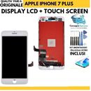 DISPLAY LCD Per APPLE IPHONE 7 PLUS SCHERMO + VETRO TOUCH SCREEN FRAME BIANCO