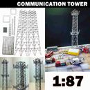 1:87 HO Scale Model Train Communication Tower Sand Table Miniatures Scene Model